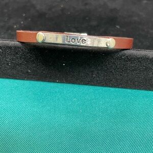 Plunder Brown 'Love' Bracelet
